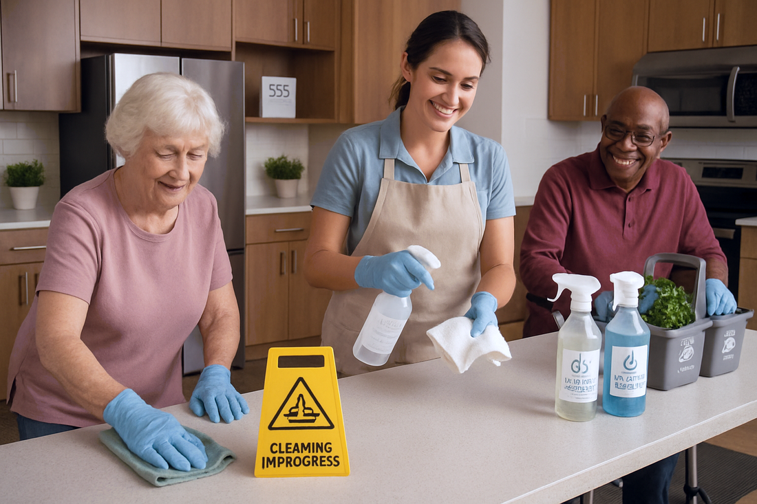 Catering Eshop - Care Homes happy with cleaning products