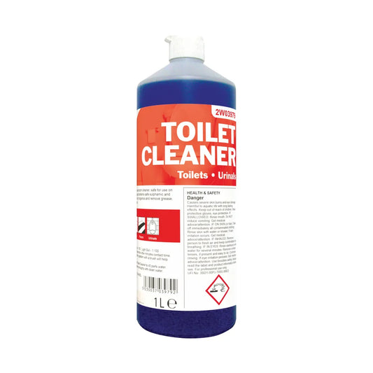 2Work Antibacterial Daily Use Toilet Cleaner Perfumed 1 Litre