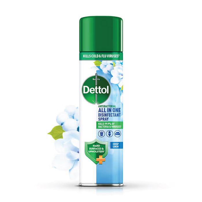 Dettol Aerosol Disinfectant Spray 300ml ‑ Crisp Linen