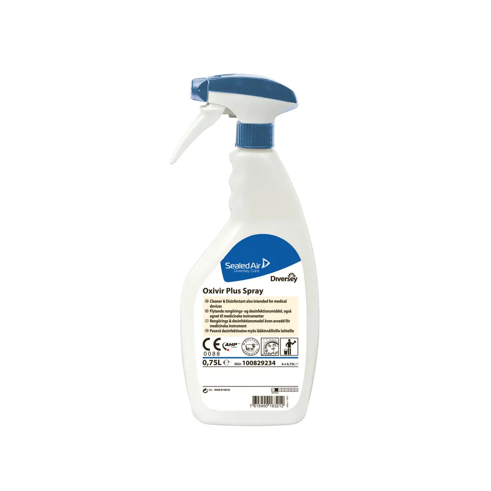 Oxivir Plus Disinfectant Spray 0.75 Litres (6 Pack) 100829234