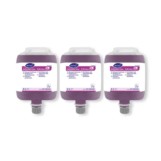 Suma Bac Conc D10 Concentrated Detergent Disinfectant 2L (Pack of 3) 101109350