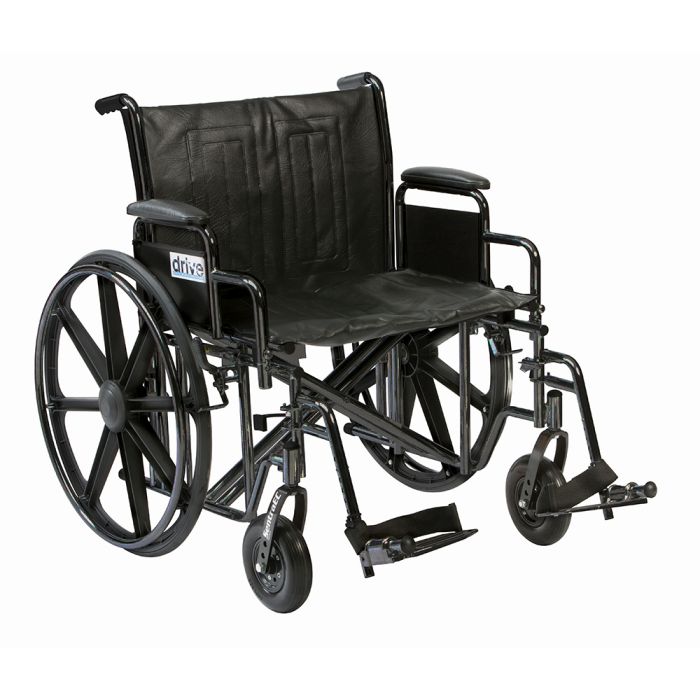 Drive Sentra Bariatric Self Propel Wheelchair 22"