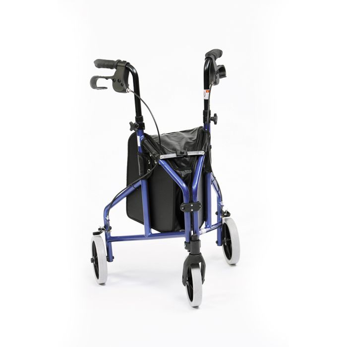 Ultra Lightweight Tri‑Walker with Bag (Blue)
