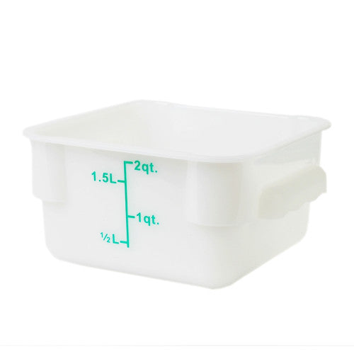 Polypropylene Square Food Storage Container 1.9Ltr
