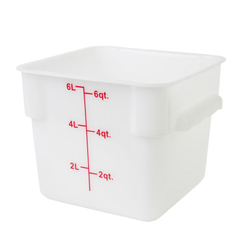 Polypropylene Square Food Storage Container 5.7Ltr
