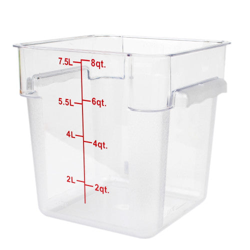 Polycarbonate Square Food Storage Container 7.6Ltr