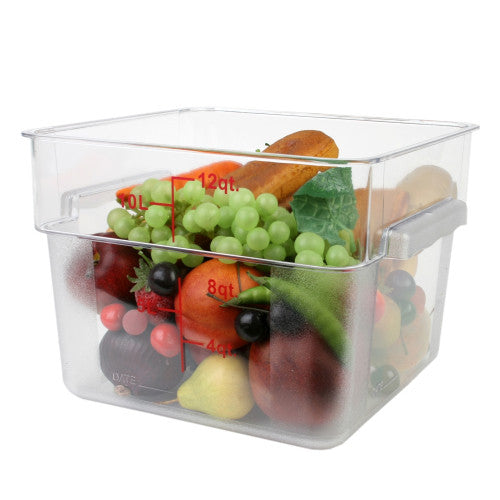 Polycarbonate Square Food Storage Container 11.4Ltr