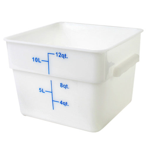 Polypropylene Square Food Storage Container 11.4Ltr