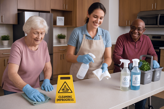 Catering Eshop - Care Homes happy with cleaning products 