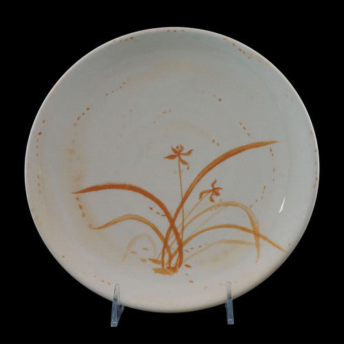 Gold Orchid Lotus Shape Plate 150mm - Pack of 12