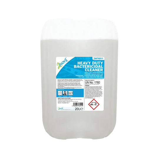 2Work Heavy Duty Bactericidal Cleaner 20 Litre 2W76011