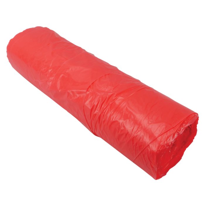 Shield® Red Medium Duty Aprons on a Roll ‑ 27" x 42" - Roll of 200