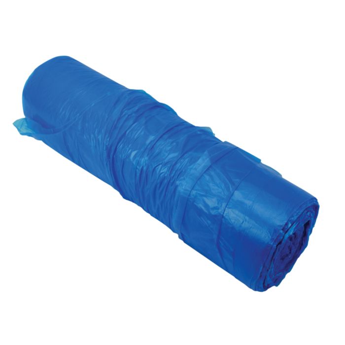 Shield® Blue Disposable Aprons on a Roll ‑ 27" x 40" - Roll of 200