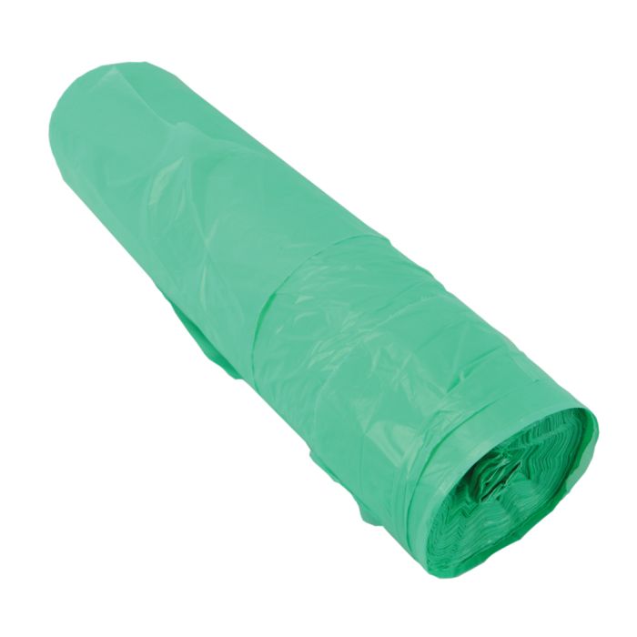 Shield® Green Extra Heavy Duty Extra Long Aprons on a Roll ‑ 30" x 58" - Roll of 50