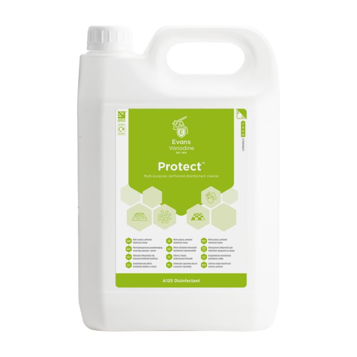 Evans Protect Disinfectant Cleaner Concentrate 5 Litre