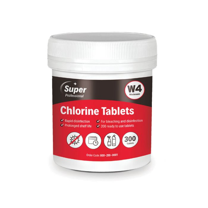 Super Chlorine Tablets - Tub of 400