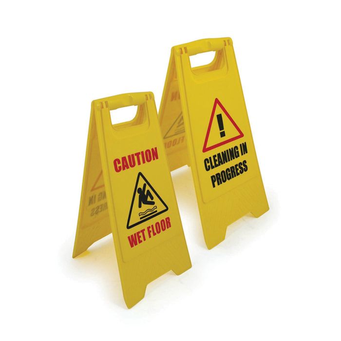 Wet Floor/Cleaning in Progress Sign CD8170