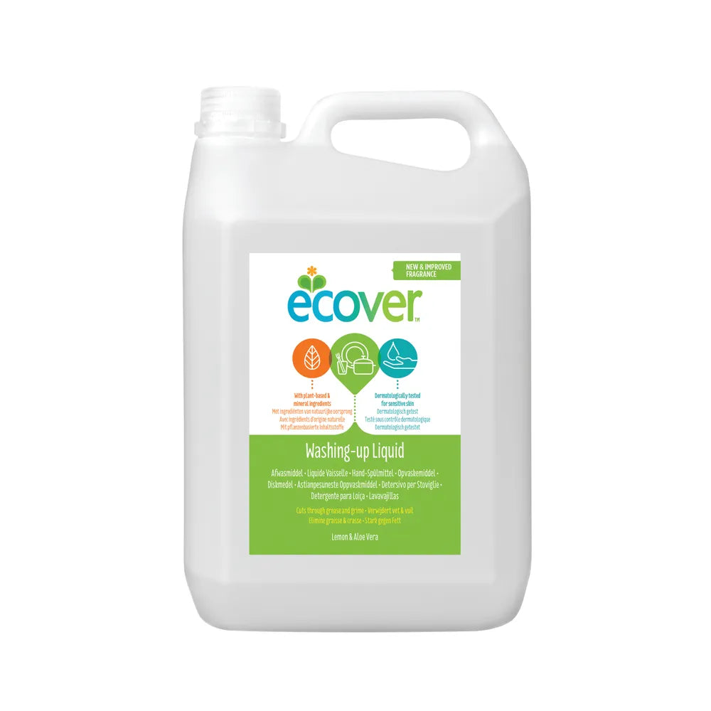 Ecover Washing Up Liquid Lemon and Aloe Vera 5L 1015063