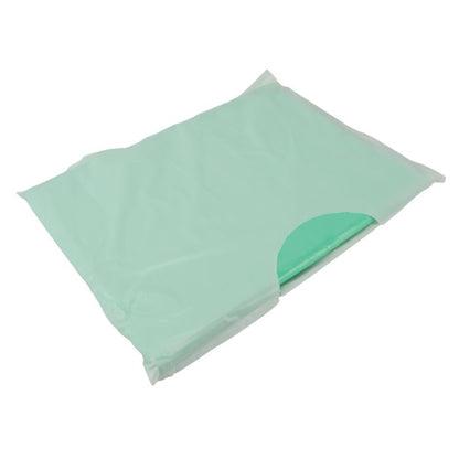 Shield® Green Medium Duty Aprons in a Pack ‑ 27" x 42" - Pack of 100