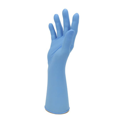 Nitrex Extra Length Long Cuff Blue Nitrile Powder Free Gloves - Box of 100