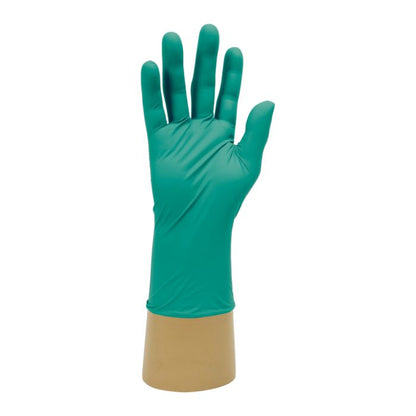Finite Green Nitrile Powder Free Gloves - Box of 100