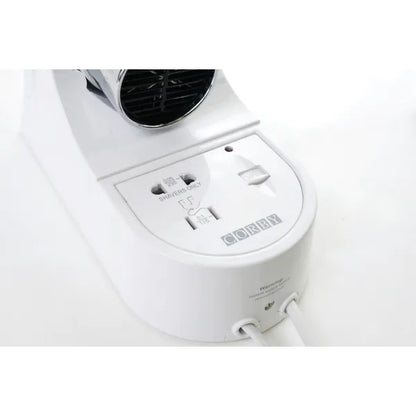 Kendal 1600 Wall Mounted Hair Dryer with Integrated Shaver Socket White 3004