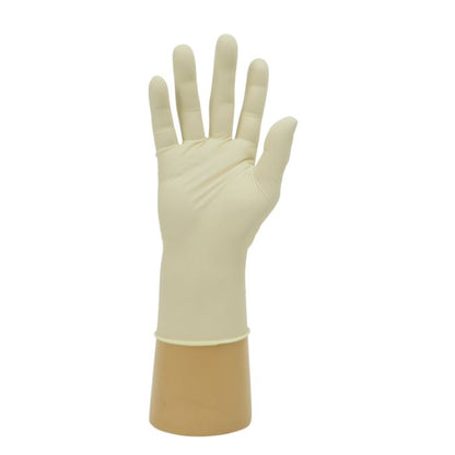 Shield GD05 Natural Latex Powder Free Disposable Glove - Box of 100