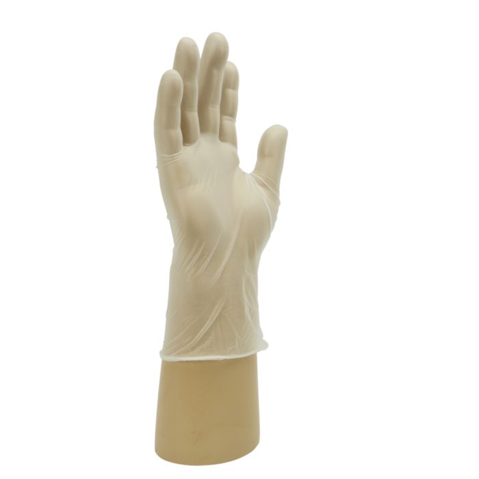 HandSafe GN65 Clear Vinyl Powder Free Exam Glove - Box of 100