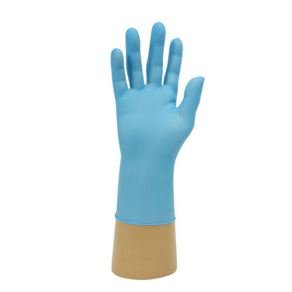 HandSafe GN83 Blue Nitrile Powder Free Exam Glove - Box of 100