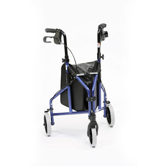 Ultra Lightweight Tri‑Walker with Bag (Blue)