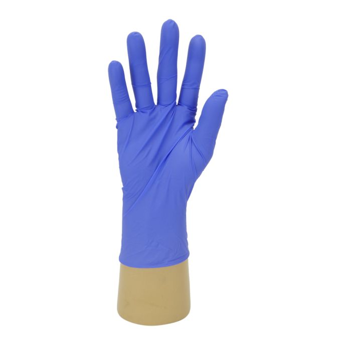Finite P Indigo AF Nitrile Accelerator Free Powder Free Exam Glove - Box of 100