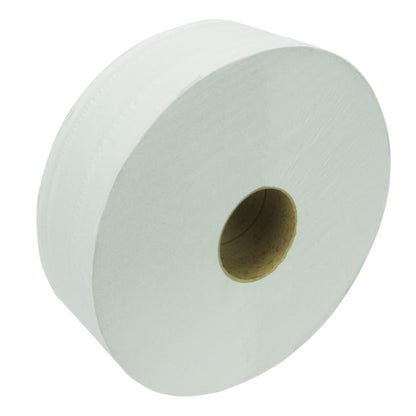 Fine Touch PJTP300 White 2ply Mini Jumbo Toilet Rolls (300m) - Case of 6