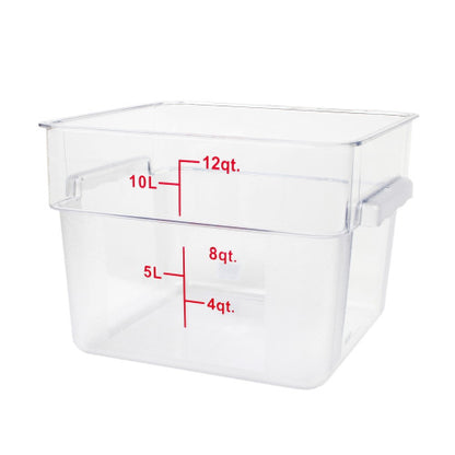 Polycarbonate Square Food Storage Container 11.4Ltr