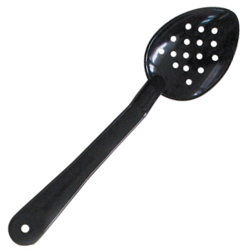 Black Perforated Serving Spoon 279mm