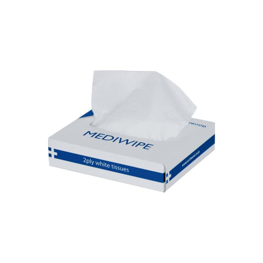 Mediwipe 2ply Medical Tissue Wipes ‑ Case of 72