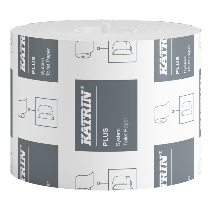 Katrin 66940 Plus System 800 Toilet Roll - Case of 36