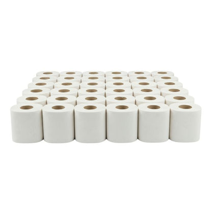 Fine Touch PTP320 White 2ply Toilet Rolls - Case of 36