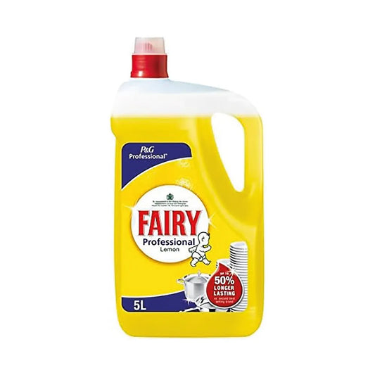 Fairy Professional Washing Up Liquid Lemon 5L PGP079