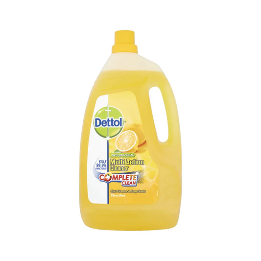 Dettol Multi Action Cleaner Citrus Zest 4L (Pack of 3) 8052618
