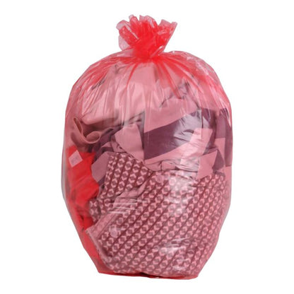 Red Soluble Strip Laundry Bags (45L)