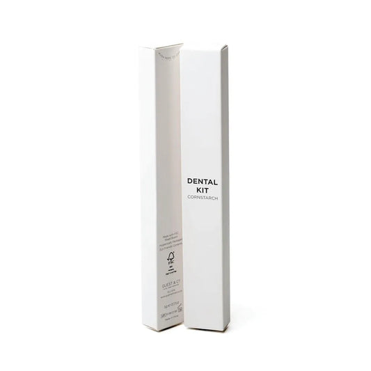 White Boxed Eco Cornstarch Dental Kit (Pack of 250) I014