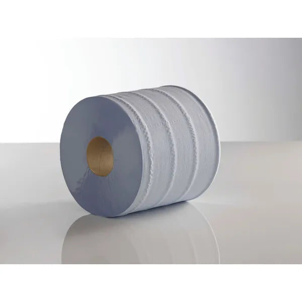 Sirius 2-Ply Centrefeed Rolls 166mmx150M Blue Pack of 6 BCF18152-49
