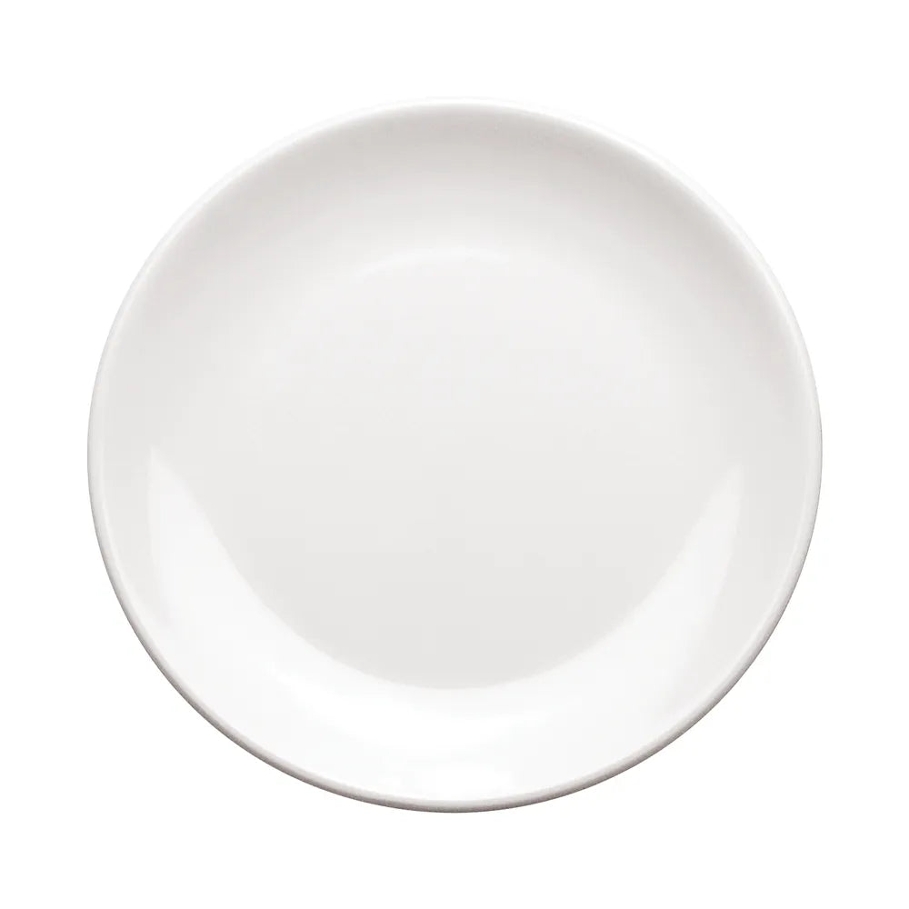 Plate Round 7 Inch 18cm Melamine White (Pack of 6) RD-B002