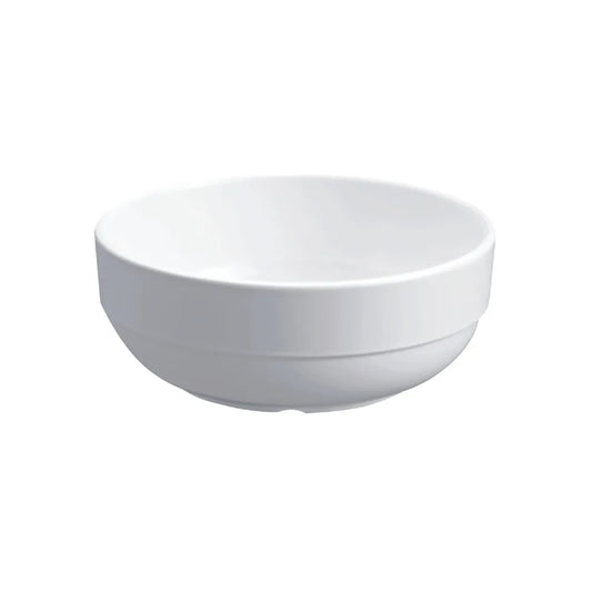 Glazed Bowl 5.5 Inch W140 x H66mm Melamine White (Pack of 6) GB-C106