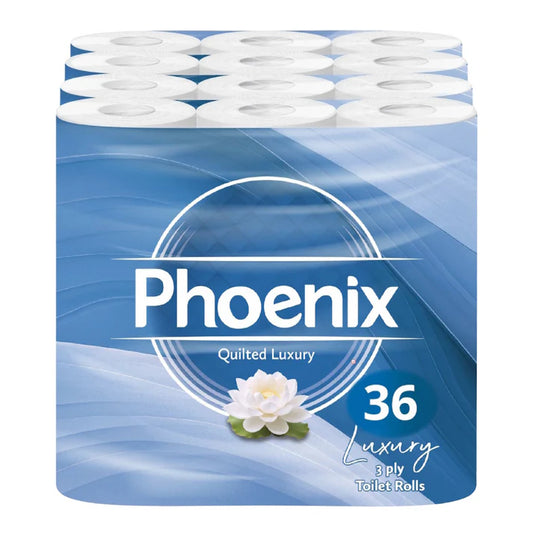 36 Rolls Soft Supreme Luxury Quilted 3 Ply Non-Fragranced Toilet Rolls Regular price£13.60